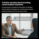 Smart Camera Glasses 8MP HD Video Recording Glasses With Audio Function Wireless Camera RealTime Translation Voice Assistant Object Recognition HandsFree Music And Calls
