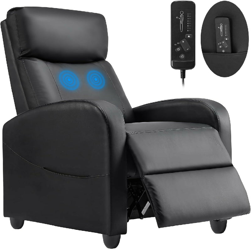 Home Theater Recliner with Back Massage