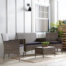 [Pre-order] Brookside Iris Rattan Outdoor Seating Set - The Triangle