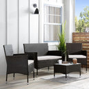 [Pre-order] Brookside Iris Rattan Outdoor Seating Set - The Triangle
