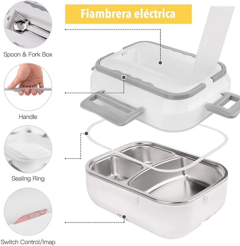Electric Lunch Box Food Heater, Portable Food Warmer