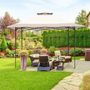 [Pre-order] Ainfox 13x13FT 2-Tier Patio Gazebo Outdoor Pop-Up Canopy Tent - The Triangle