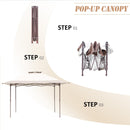 [Pre-order] Ainfox 13x13FT 2-Tier Patio Gazebo Outdoor Pop-Up Canopy Tent - The Triangle