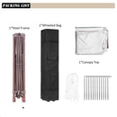 [Pre-order] Ainfox 13x13FT 2-Tier Patio Gazebo Outdoor Pop-Up Canopy Tent - The Triangle