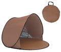 Pop up Beach Shade Tent - Brown - The Triangle