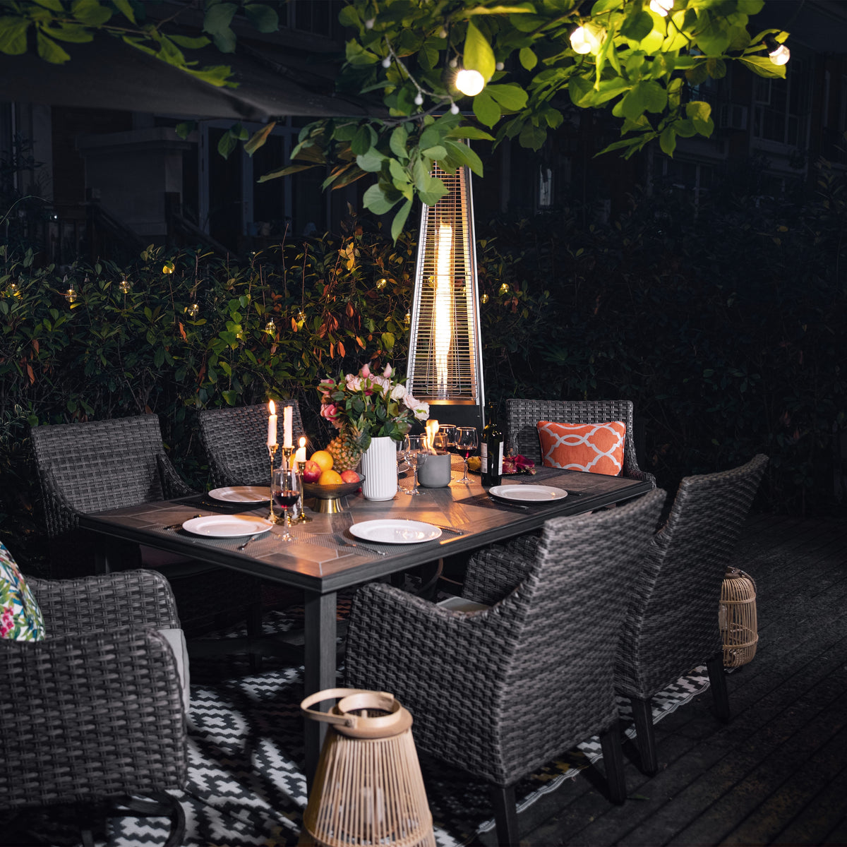 Firestorm Patio Heater Nuu Garden Outdoor Propane Patio Heater