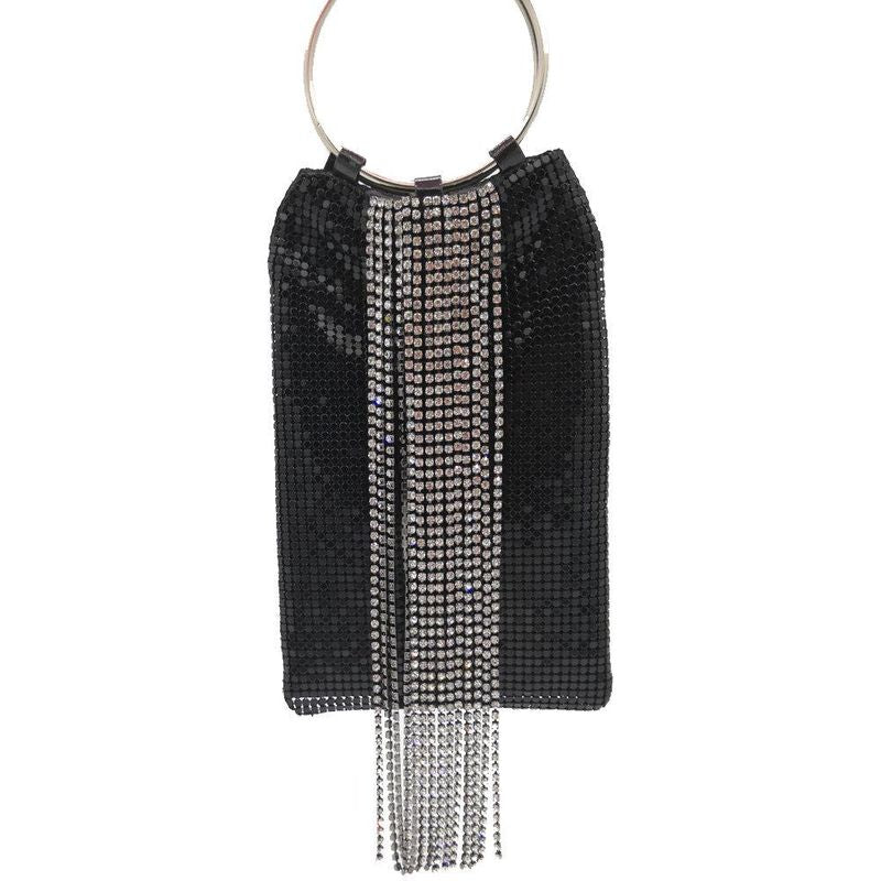 Ring Tassel Sequins Bag - The Triangle
