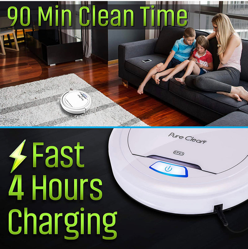 Automatic Robot Vacuum Cleaner (white)