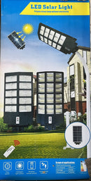 High power lighting waterproof. 2-in-1 courtyard energy-saving solar street light with remote control - The Triangle