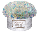 Galaxy Rose Bouquet - White Marble Box - The Triangle